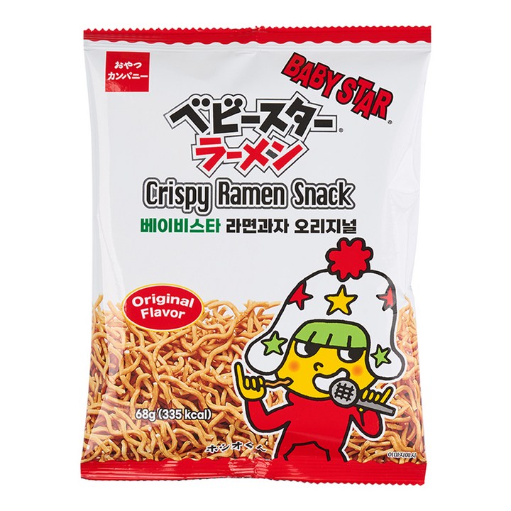 베이비스타 라면과자 오리지널, 68g, 1개