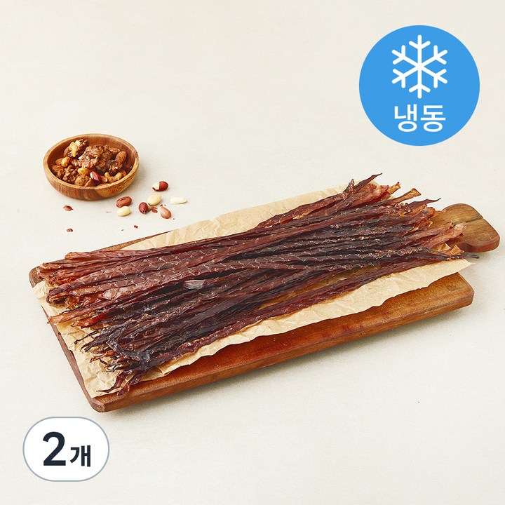 해맑은푸드 미니 조미오징어 장족 (냉동), 2개, 400g