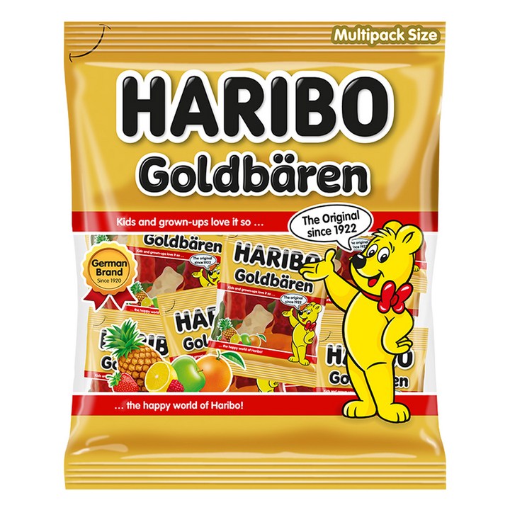 하리보 골드베렌 미니 젤리, 250g, 1개