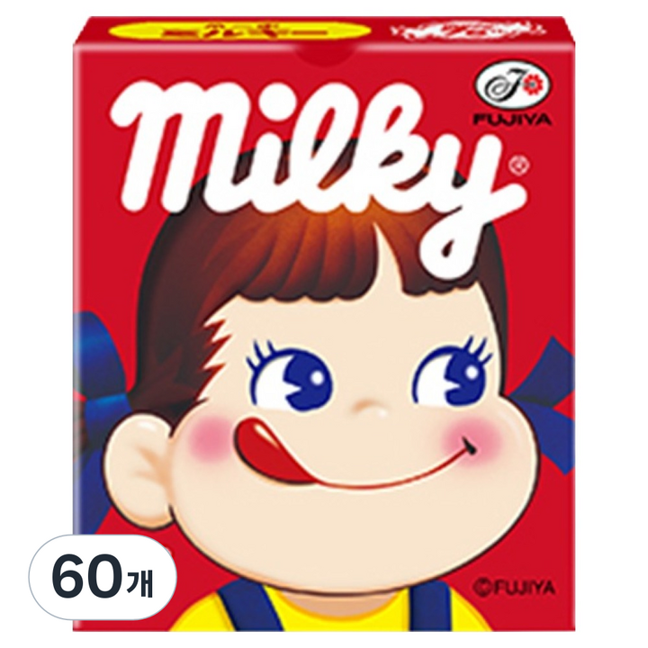 후지야 밀키 캔디, 23g, 60개