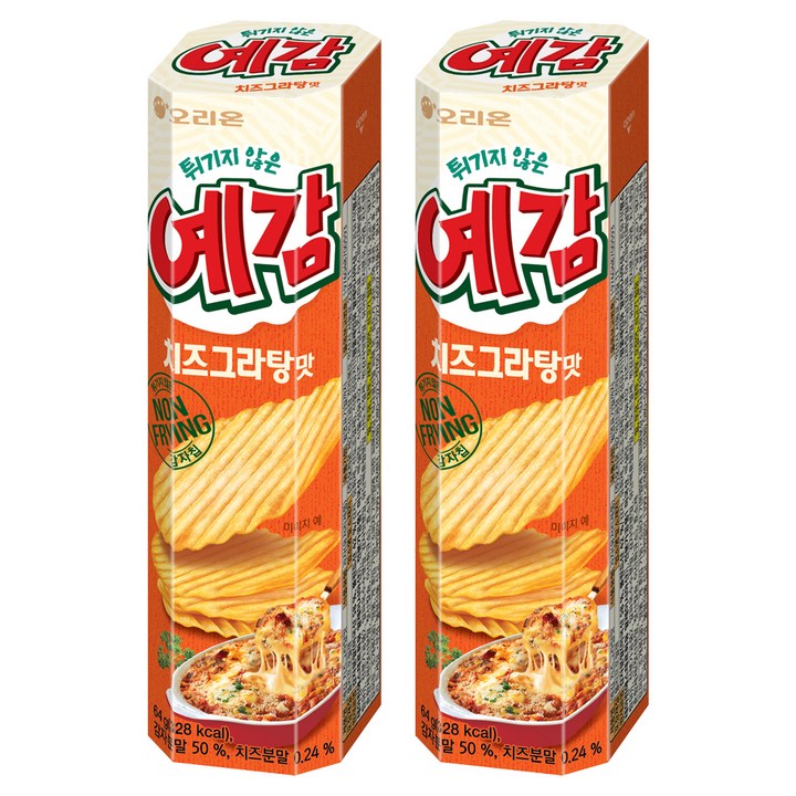 오리온 예감 치즈그라탕, 64g, 2개