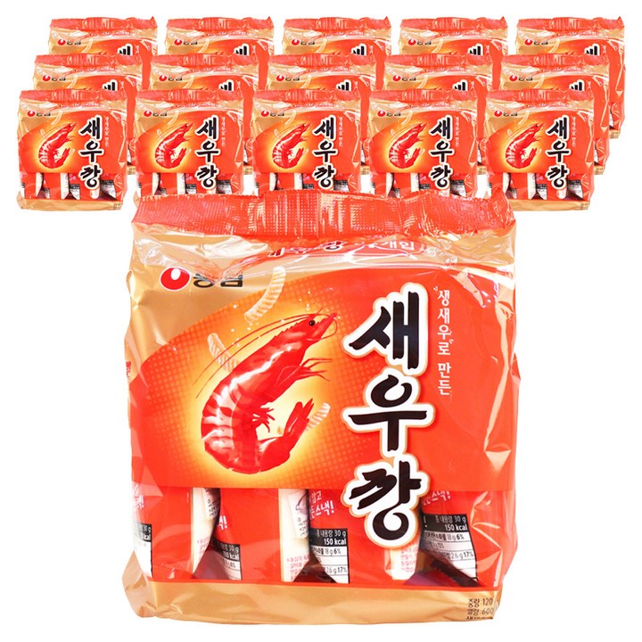 새우깡, 120g, 16개
