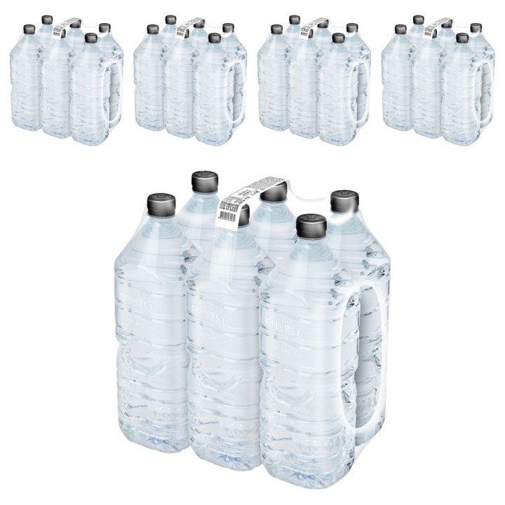 휘오 다이아몬드 생수 무라벨, 30개, 2L
