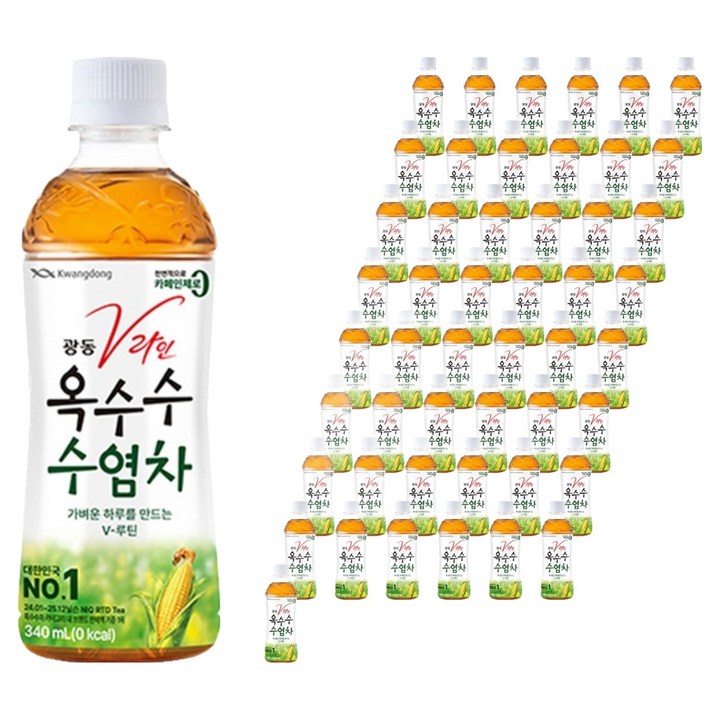 광동옥수수수염차, 340ml, 80개
