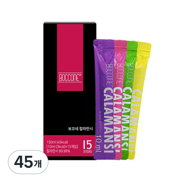 보꼬네 칼라만시 원액 스틱, 10ml, 45개