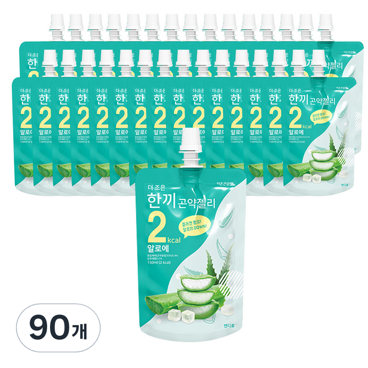 더존건강 한끼 곤약젤리 알로에, 150ml, 90개
