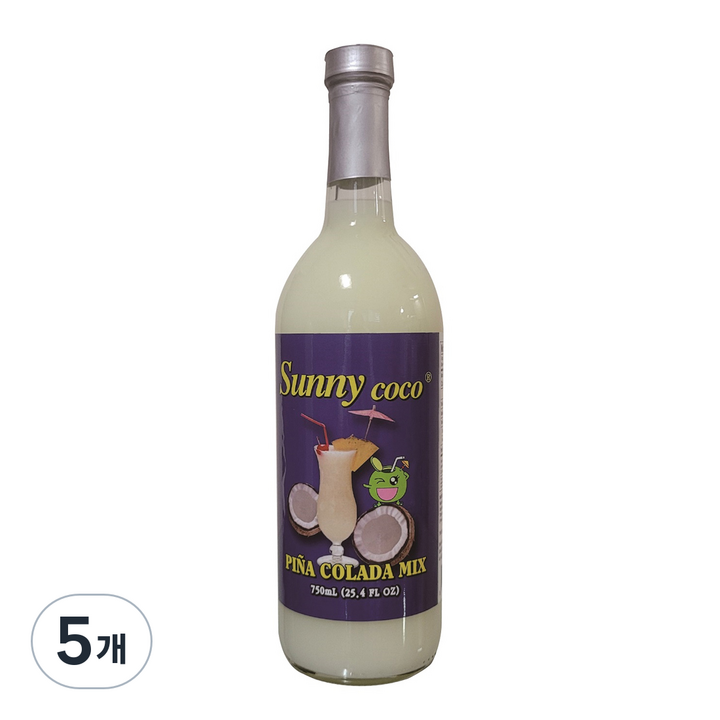 써니코코 피나콜라다 믹스, 750ml, 5개