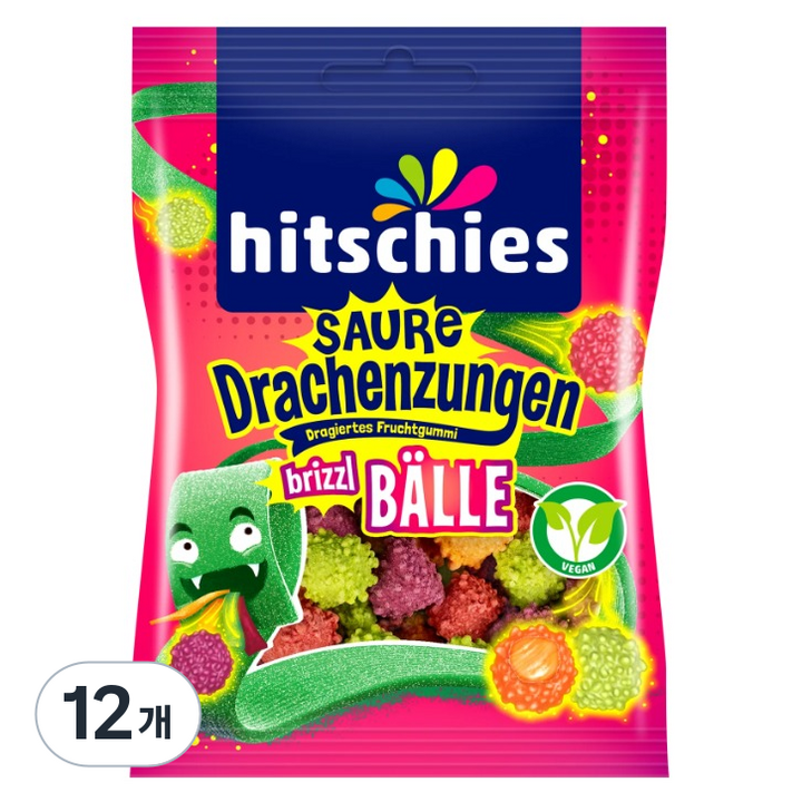 히치스 사우어드라헨 브리즐 볼, 100g, 12개