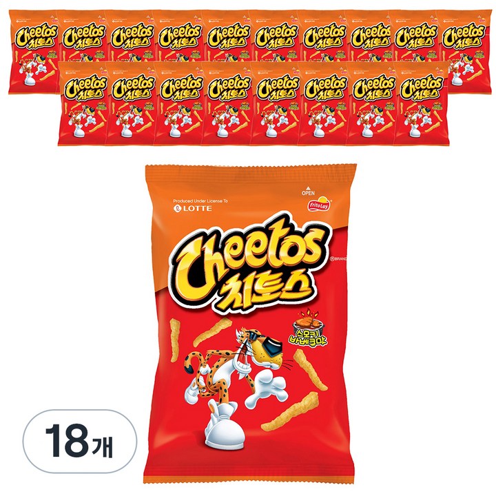 치토스 스모키바베큐맛, 82g, 18개