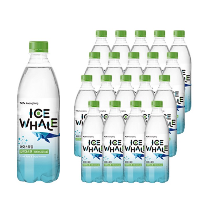 광동제약 아이스웨일 샤인머스켓 제로, 20개, 500ml