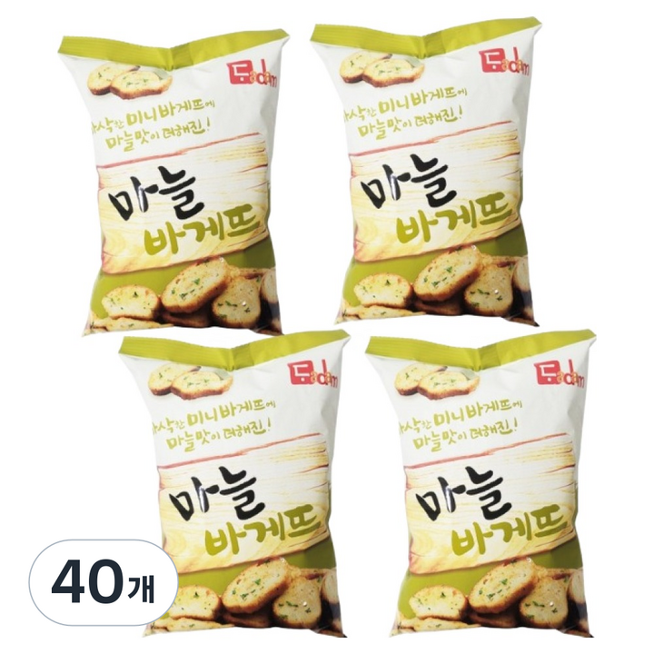 어반티라노 마늘바게뜨 과자, 40개, 90g