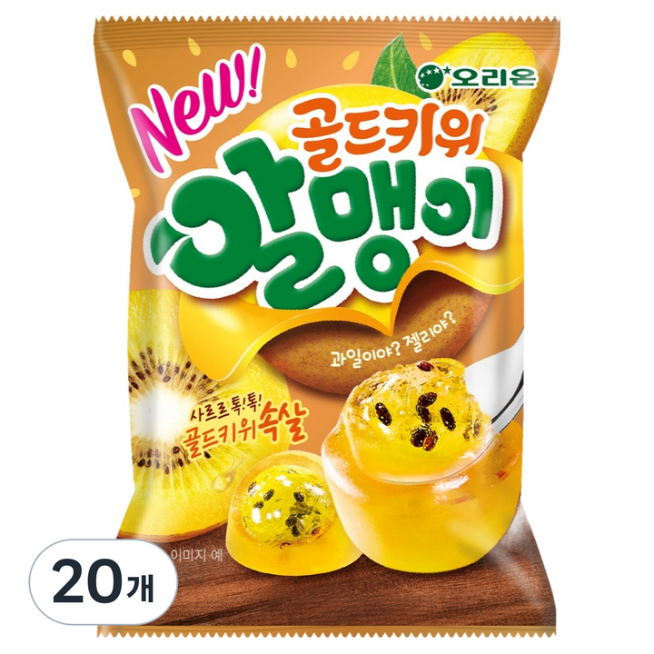 오리온 골드키위 알맹이, 81g, 20개