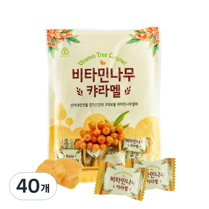 안신 비타민나무 캬라멜, 120g, 40개