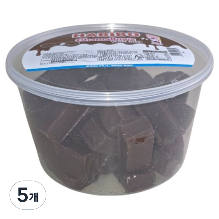 하리보 샤말로우 소프트 키스, 400g, 5개