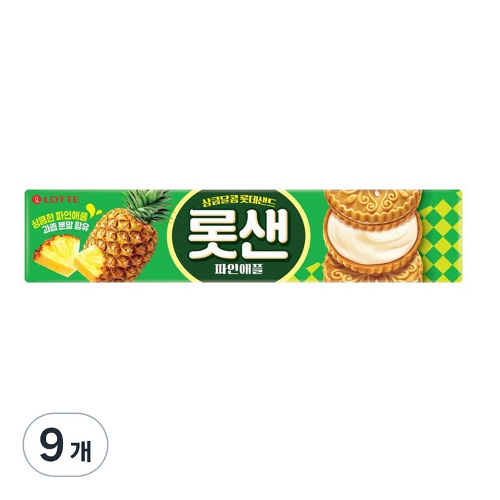 롯데웰푸드 롯데샌드, 105g, 9개
