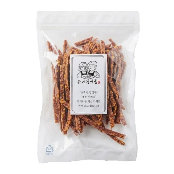 유나건어물 고다 치즈 쏙쏙 오징어 육포, 1개, 200g