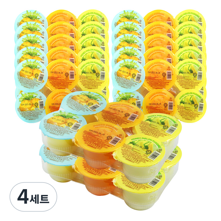 오키오 트로피칼 푸딩, 708g, 4세트