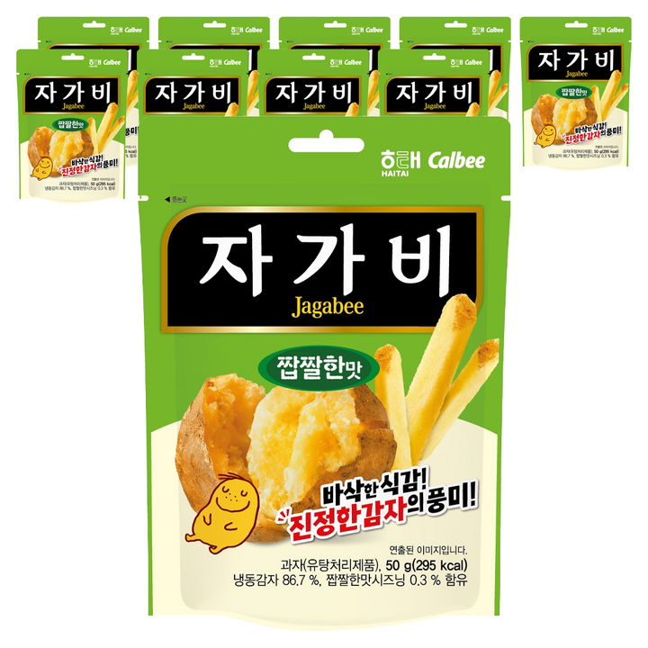 자가비 짭짤한 맛, 50g, 10개