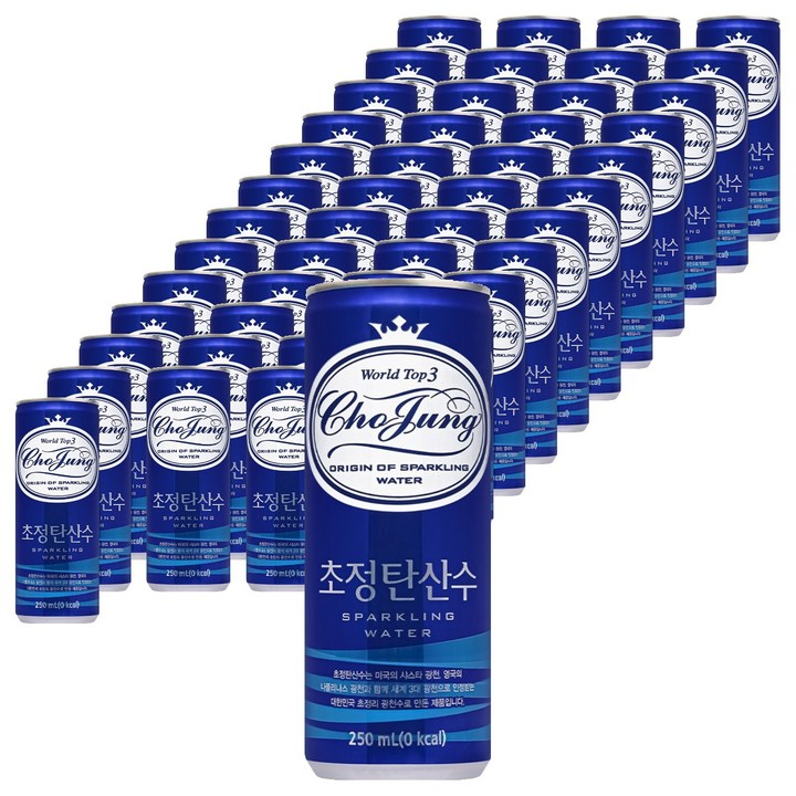 초정탄산수, 250ml, 90개
