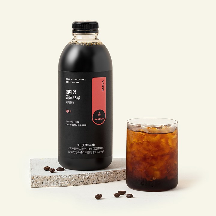 핸디엄 콜드브루 원액 케냐, 1L, 1개