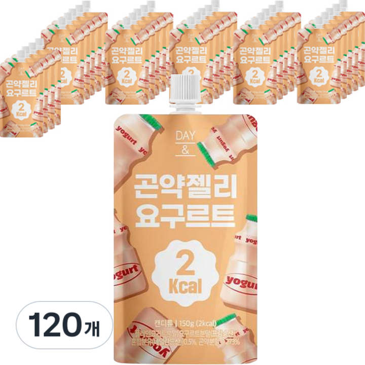 데이앤 곤약젤리 요구르트, 150g, 120개