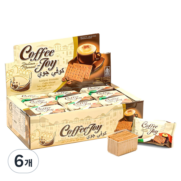 커피조이 비스킷, 702g, 6개