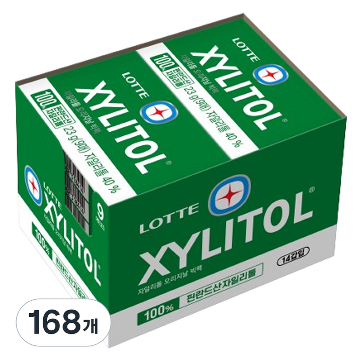 롯데자일리톨 오리지날 빅팩, 23g, 168개