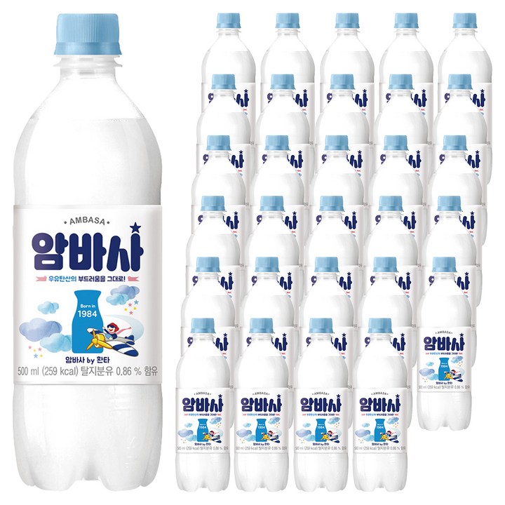 암바사 by 환타, 500ml, 48개