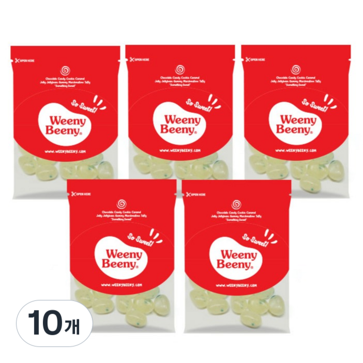위니비니 트로피컬 펀치맛 젤리빈 C, 50g, 10개