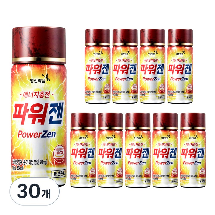 영진약품 파워젠, 100ml, 30개