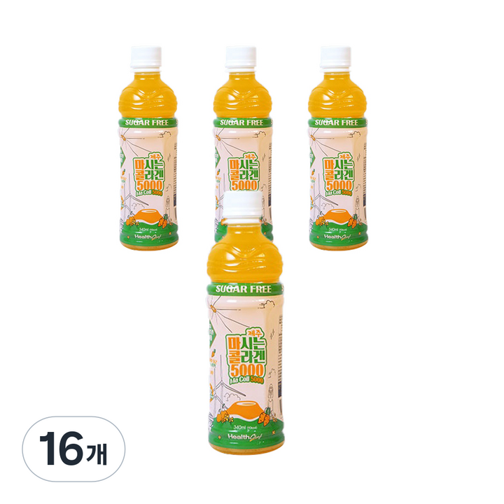 제주 마시는 콜라겐 마콜 5000, 340ml, 16개