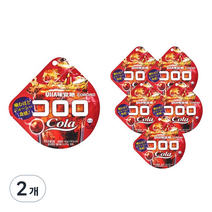 코로로 콜라맛 젤리, 40g, 12개