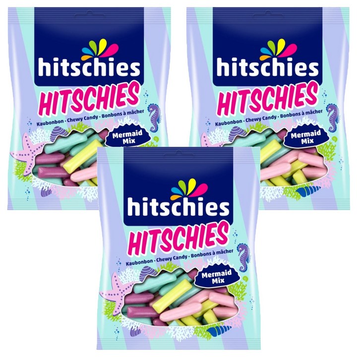히츨러 히치스 머메이드에디션 젤리, 3개, 125g