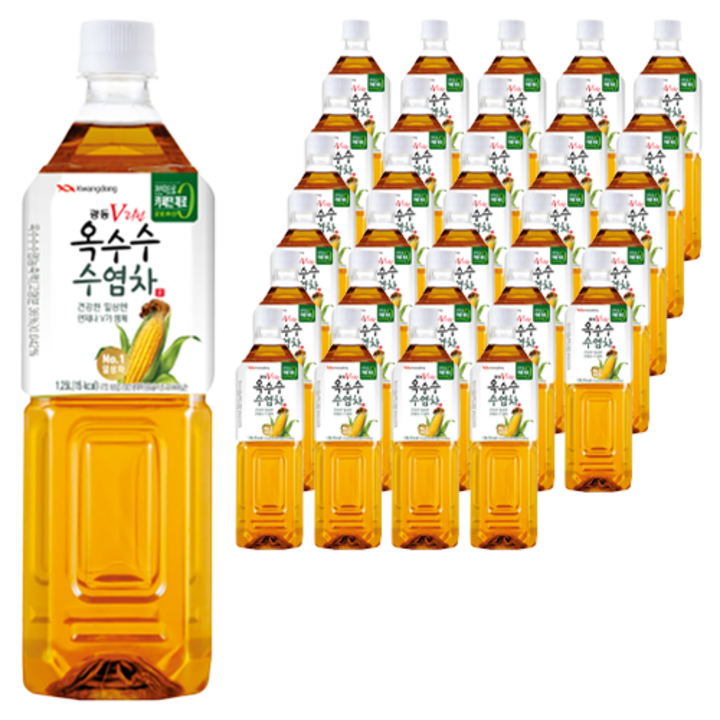 광동옥수수수염차, 1.25L, 36개