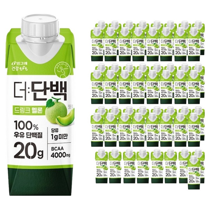더단백 멜론, 250ml, 72개