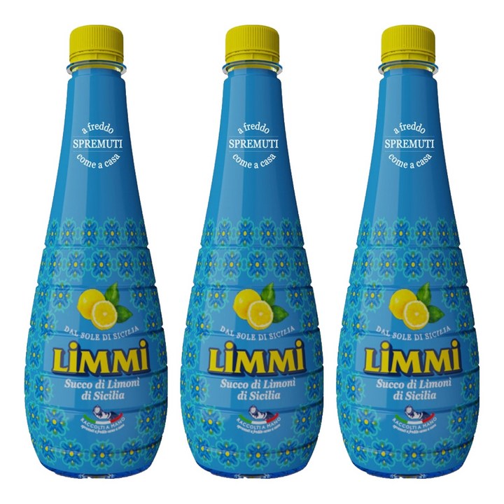 림미 레몬 쥬스, 500ml, 3개