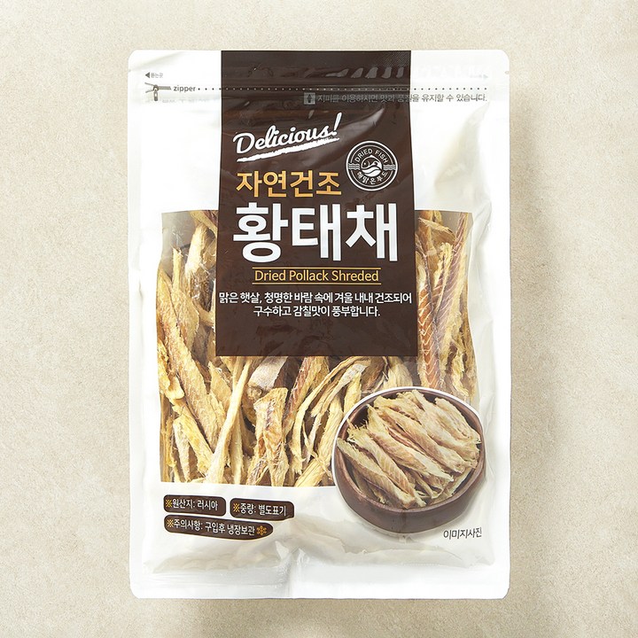 해맑은푸드 자연건조 황태채, 1개, 300g