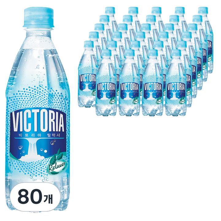 웅진빅토리아 릴렉서 탄산음료, 500ml, 80개