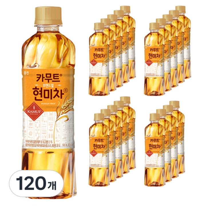 웅진 카무트 현미차, 120개, 500ml