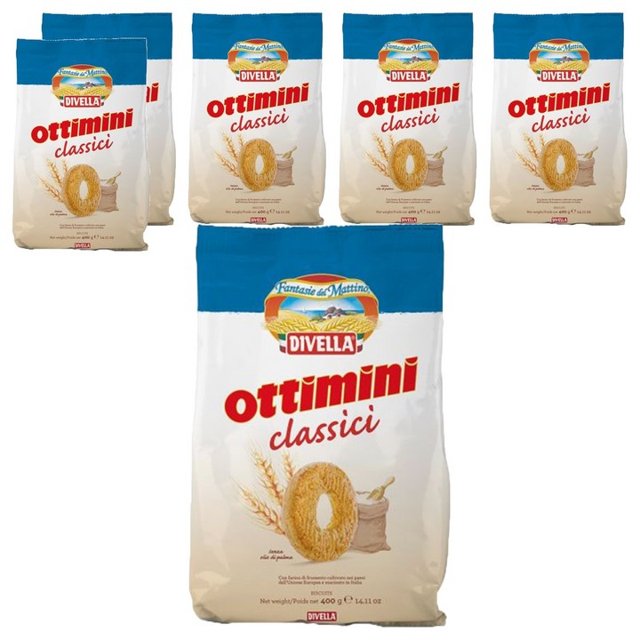 디벨라 오띠미니 비스켓, 400g, 6개