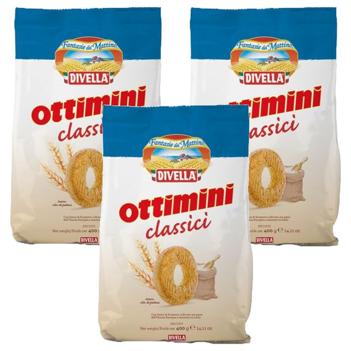 디벨라 오띠미니 비스켓, 400g, 3개