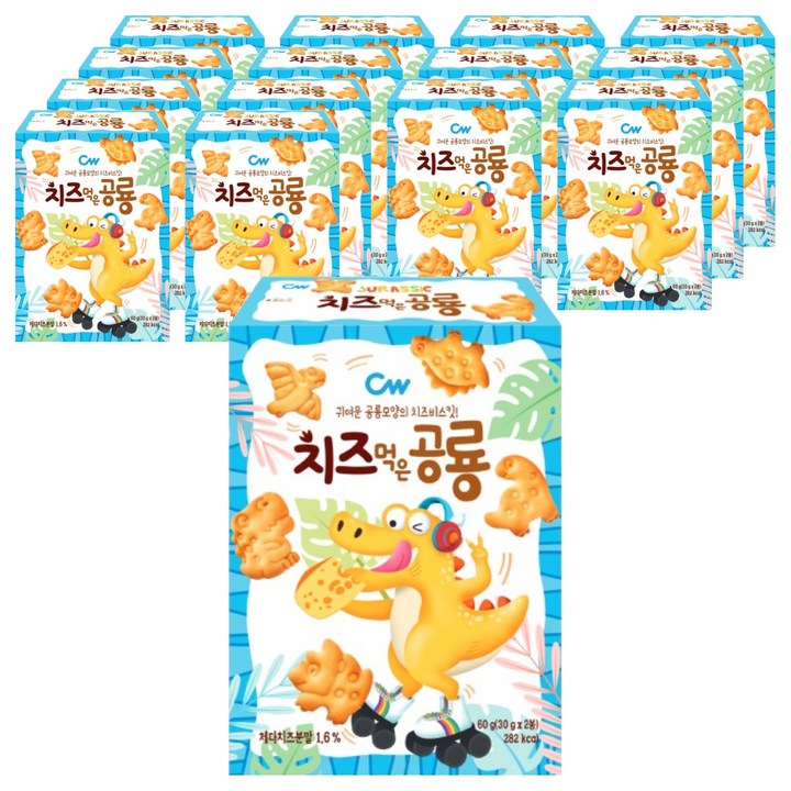 청우 치즈 먹은 공룡, 60g, 15개