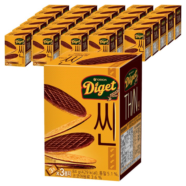 오리온 다이제 씬, 84g, 30개