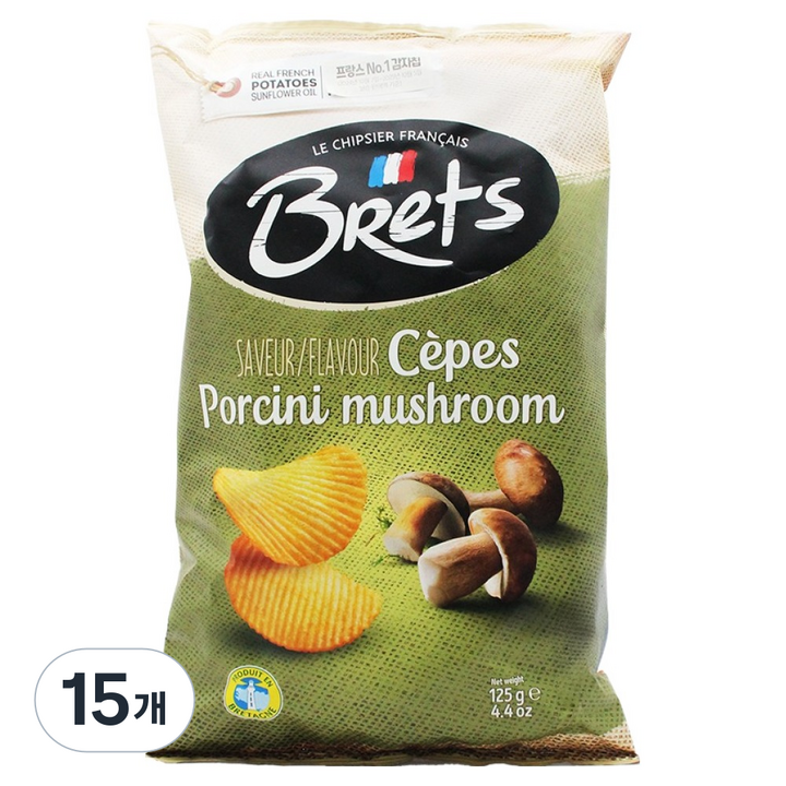 브렛츠 포르치니 머쉬룸 감자, 125g, 15개