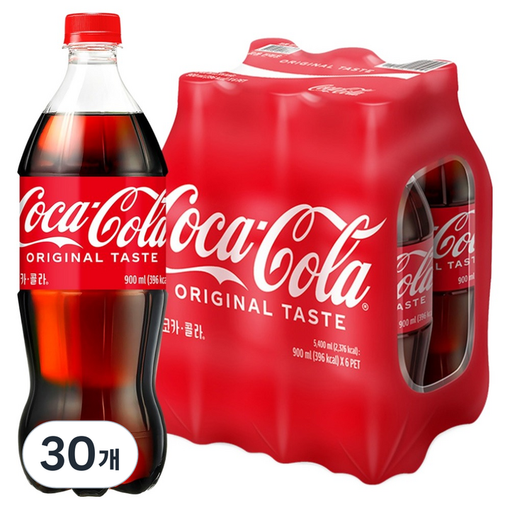 코카콜라 오리지널, 900ml, 30개