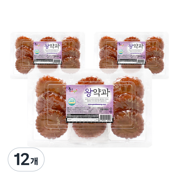 좋은세상 왕약과, 450g, 12개