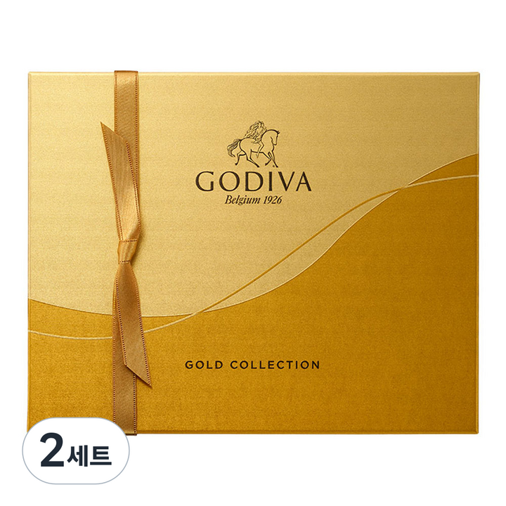 고디바 클래식 골드 컬렉션 초콜릿 20종 세트, 2세트, 182g
