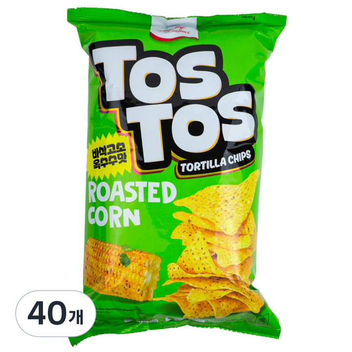 두아끌린찌 토스토스 로스티드 콘 토르티야 칩, 145g, 40개
