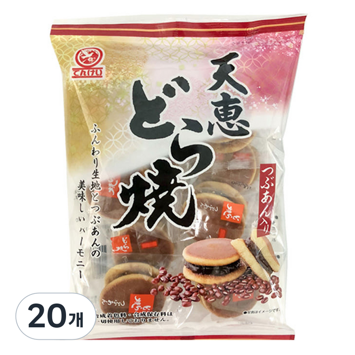 텐케 텐케이 도라야키, 20개, 130g