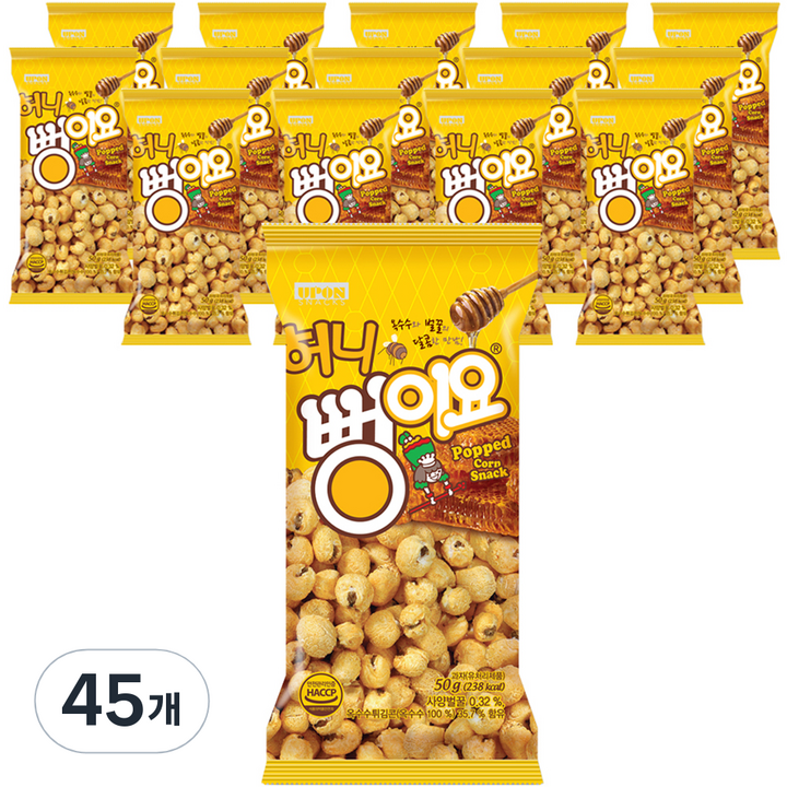 뻥이요 허니, 50g, 45개